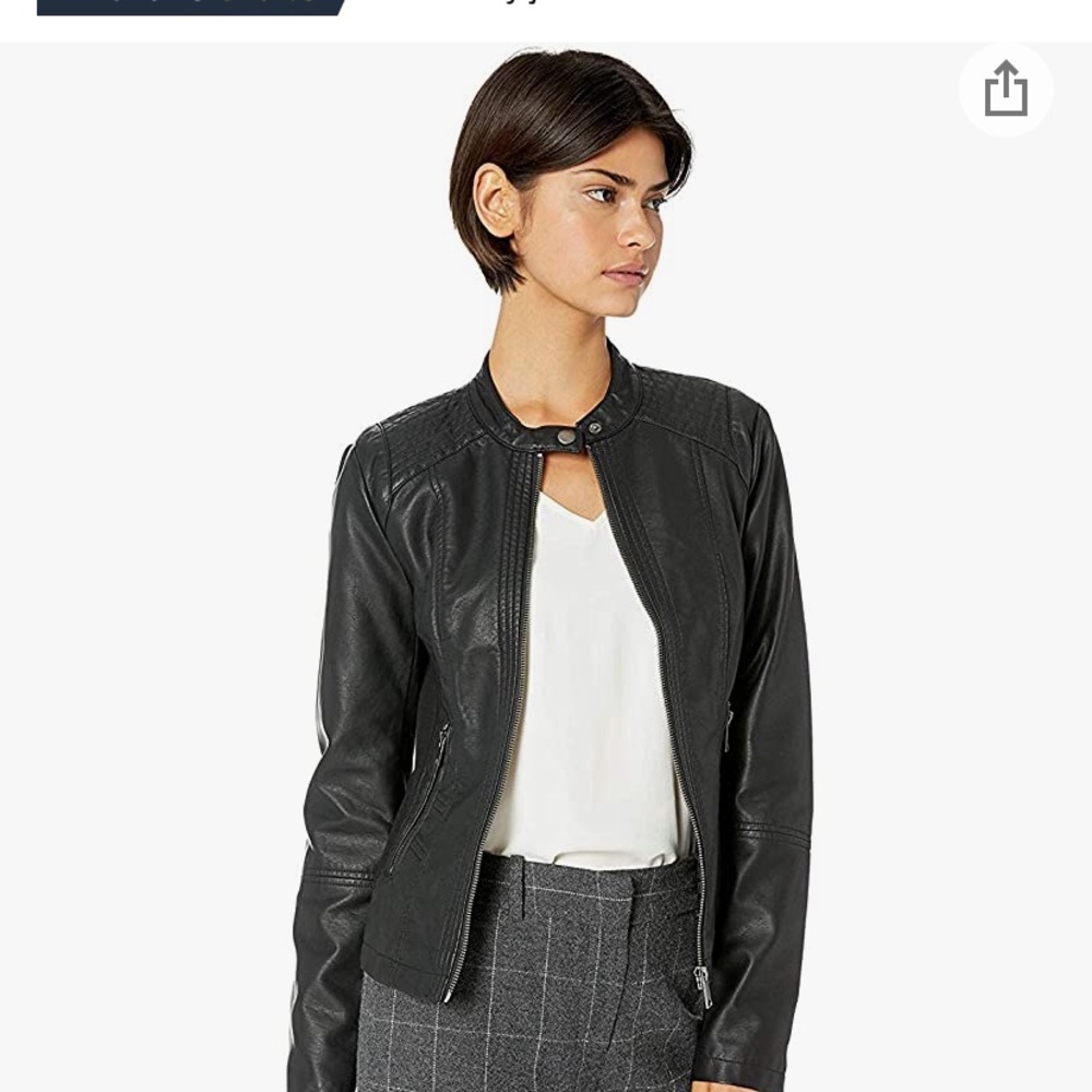 FAUX LEATHER JACKET - Picture 5 of 7